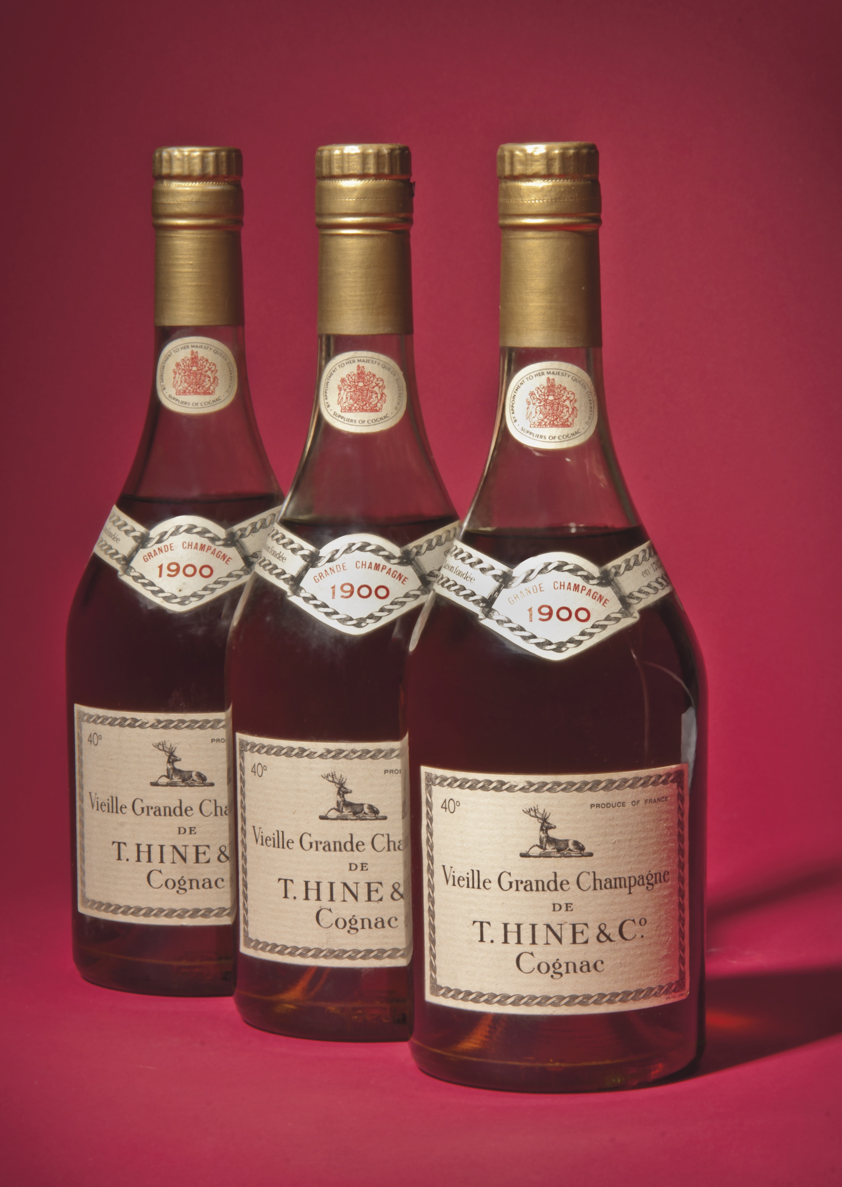 vieille grande champagne cognac--vintage 1900