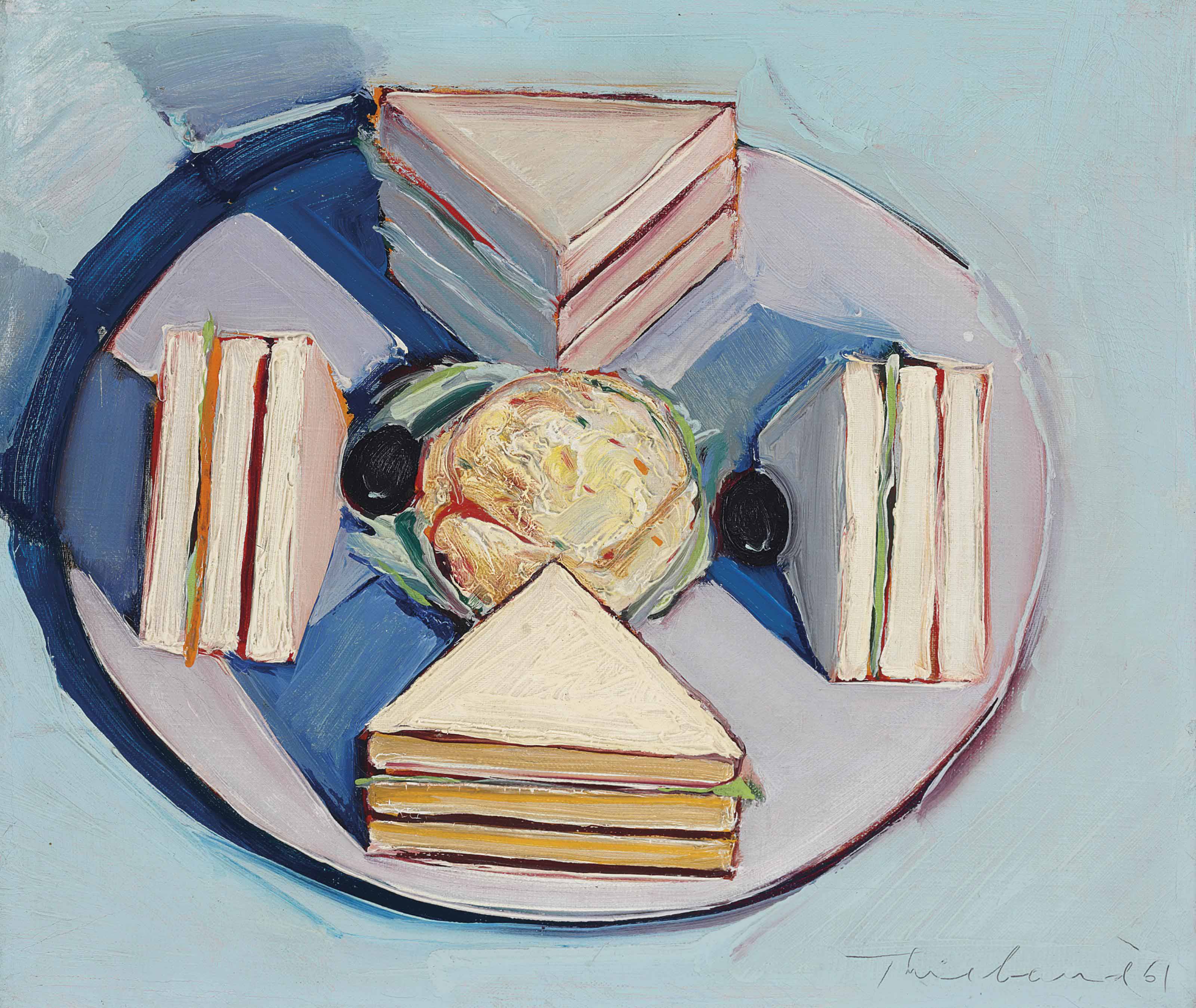 wayne thiebaud (b. 1920)