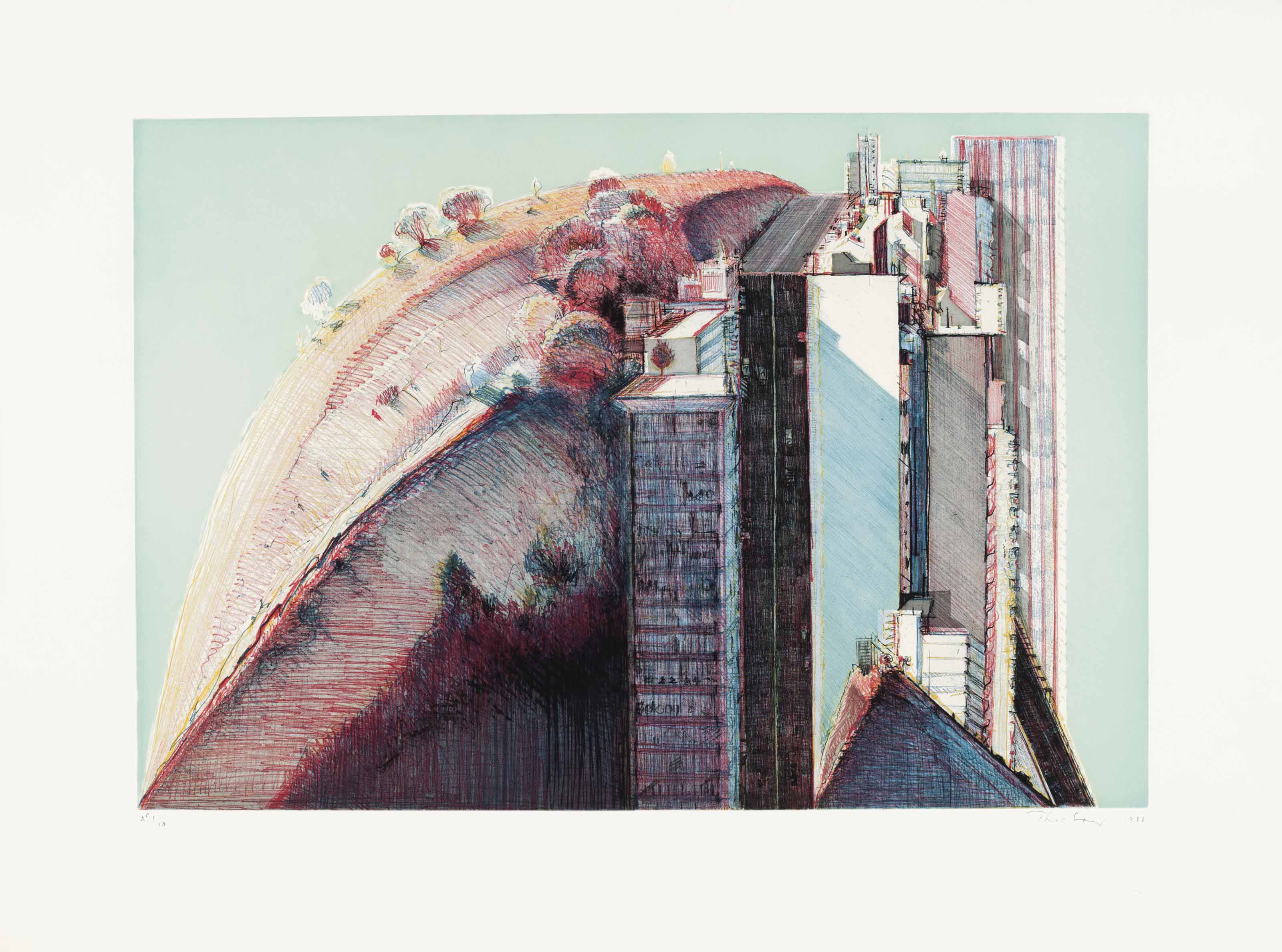 wayne thiebaud (b. 1920)