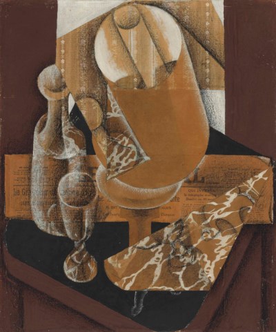 juan gris (1887-1927) , la lampe | christies