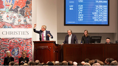 Selling With Christies auction at Christies